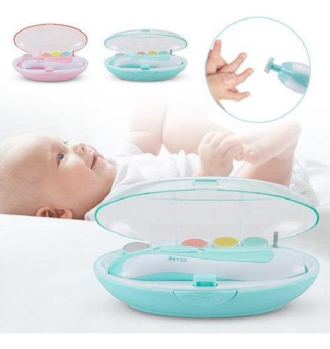 Pulidor De Uñas Eléctrico Cortador De Uñas Seguro Para Bebés