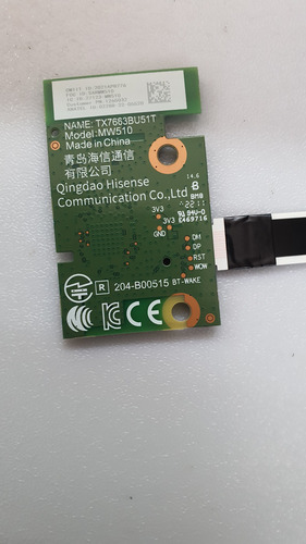 Botonera Hisense 43a7gv Serie 064 (Usado)