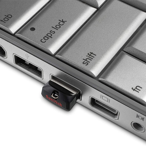 Imagen 3 de 3 de Pendrive 64gb Sandisk Original Usb Cruzer Fit