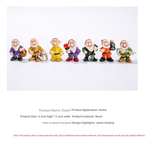 No. 1 - Miniature Gnome Resin Bonsai Figurines