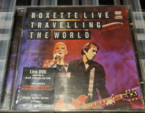 Roxette - Live Travelling The World - Cd/dvd - #cdspaterna 