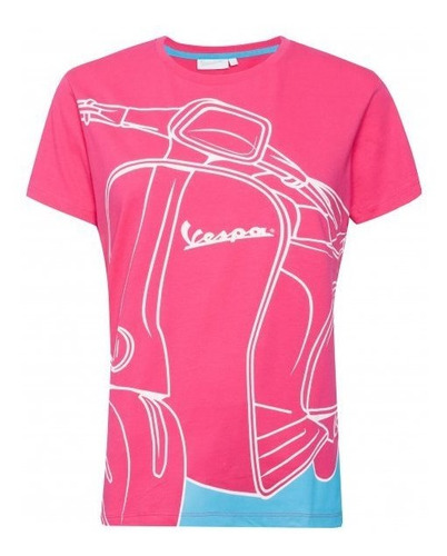 Remera Vespa Original Donna Mujer Moto Plex Tucumán