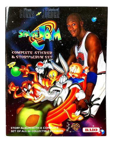 Album De Figuritas Kit Completo Space Jam 1996 Baio Eeuu