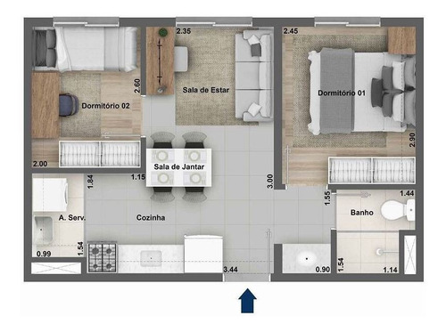 Imagem 18 de 20 de Apartamento À Venda No Bairro Vila Norma - São Paulo/sp - O-20559-34168