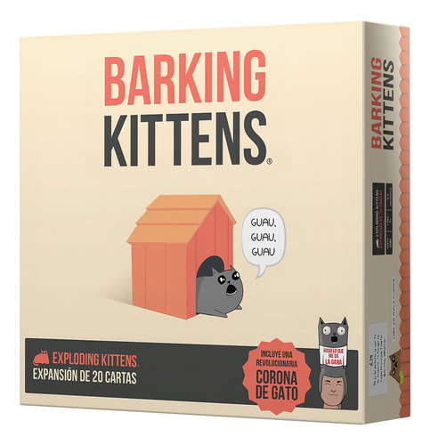 Juego De Mesa Barking Kittens Expansión