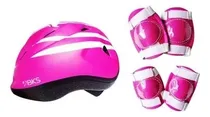 Comprar Kit De Niño Y Niña Protección Casco, Rodillera Y Codera Bks