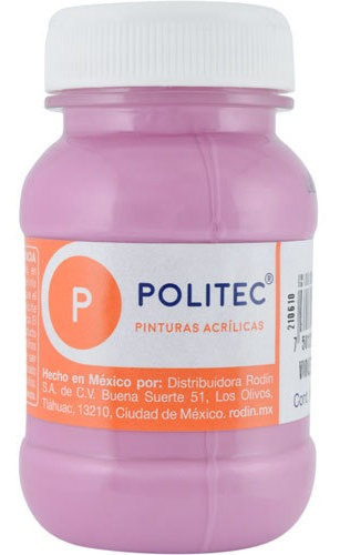 Pintura Acrílica Politec Violeta Claro 100 Ml