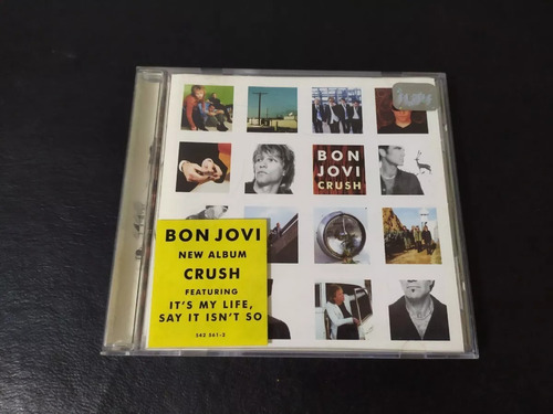 Cd Bon Jovi Crush Original Con Caratulas  2000
