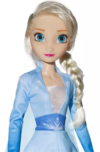 Boneca Elsa Grande Frozen 55cm Disney Original Baby Brink – Maior Loja de  Brinquedos da Região