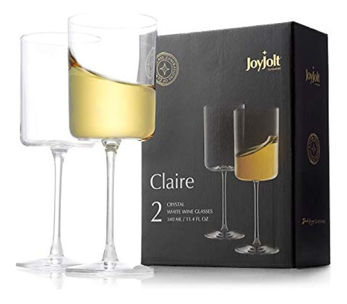 Copas De Vino Blanco Joyjolt - Colección Claire Juego De 2 C