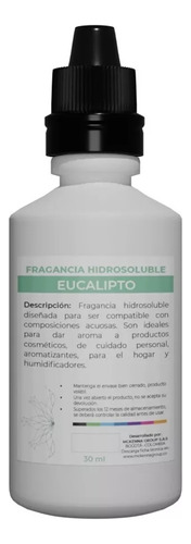 Fragancias Hidrosolubles Para Difusores 30 Ml