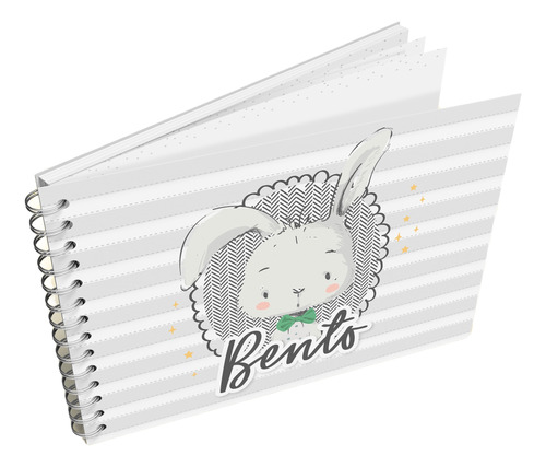 Álbum Livro Do Bebê Personalizado Com Nome Tema Coelhinho