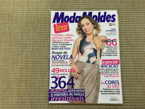 Revista Moda Moldes 47 Cissa Guimarães Saias Calças Q374