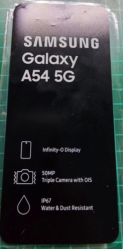 Samsung Galaxy A54 5g 5g 128 Gbvioleta Sorprendente 8 Gb Ram Violeta (Usado)