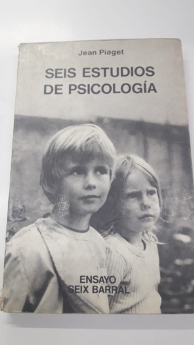 Seis Estudios De Psicología De  Piaget, Jean Seix Barral