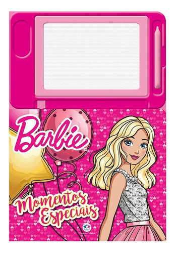Barbie - Momentos Especiais Livro Infantil Com Lousa
