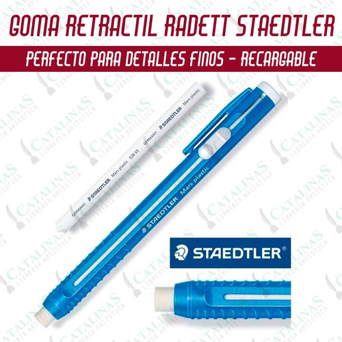 Porta Goma Staedtler Radett X Unidad Microcentro