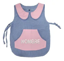 Comprar Guardapolvo Ponchito Pechera Con Nombre Jardín