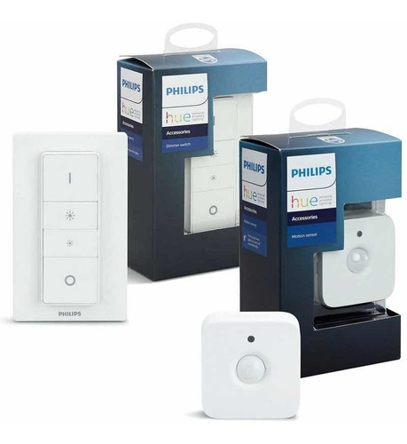 Pack Philips Hue Sensor De Movimiento + Dimmer Interruptor