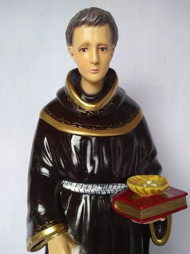Imagem De Frei Galvao 65 Cm Santo Antonio De Santana Galvao Cor Pintura A Mão