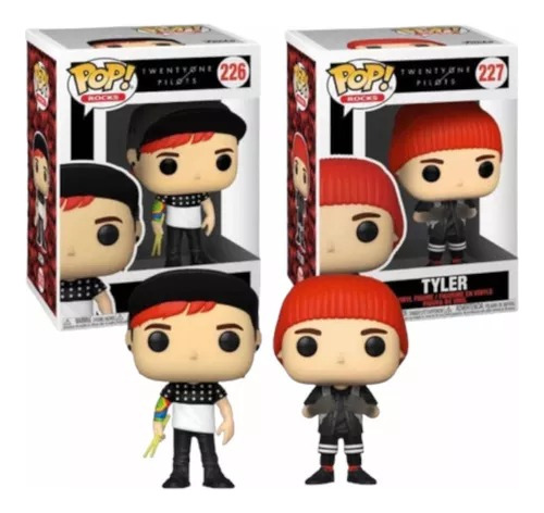 Funko Pop Twenty One Pilot Tyler & Josh Set