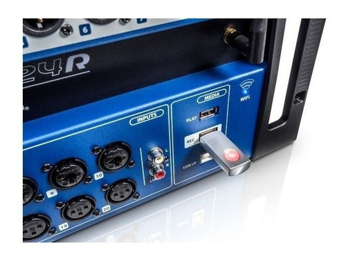 Imagem 6 de 7 de Console Soundcraft Ui24R de mistura 88V/265V