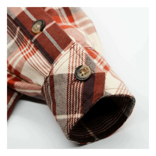 Camisa Leñadora Trown Abrigada Cuadros Regular - Salas