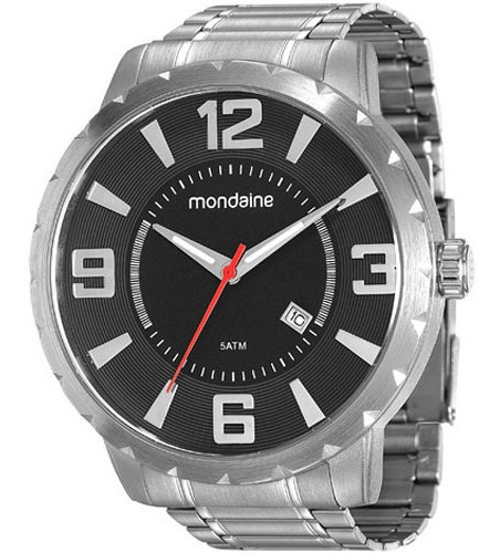 Relógio Masculino Mondaine 94815g0mvne1 Prata
