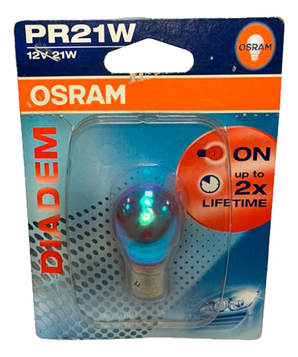 Lampara 1 Polo Roja 12v 21w Osram