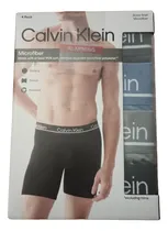 Comprar Pack X4 Boxers Calvin Klein - Microfiber Boxer - Talle L
