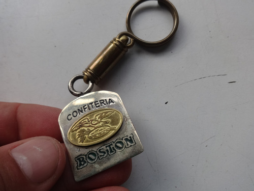 Llavero Antiguo Confiteria Boston Mar Del Plata Medialunas
