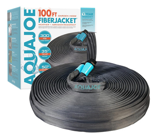 Aqua Joe Ajfjh100b 1/2-inch 100-foot Ultra-flexible Kink-...