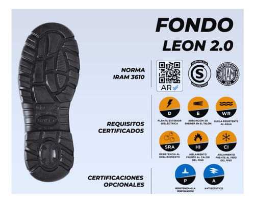 Botas De Seguridad Kamet Modelo 75000/75001 Sin Género