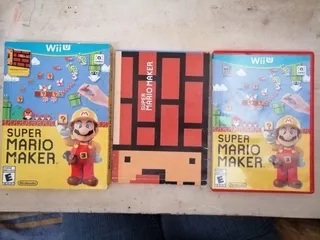 Super Mario Maker Wii U Con Libro