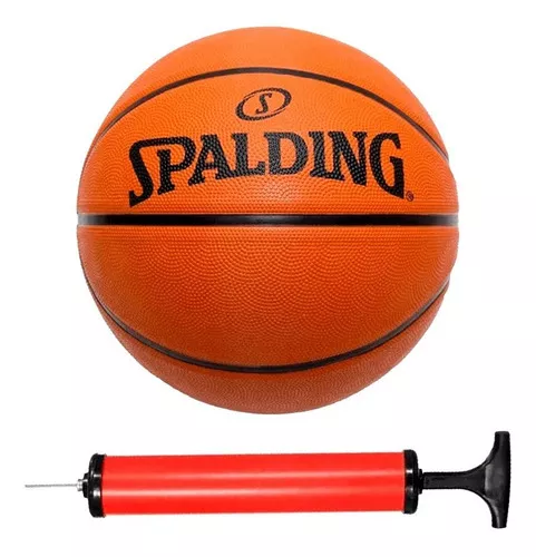 Bola de Basquete Spalding Lay Up Tam 7 Azul e Vermelha 