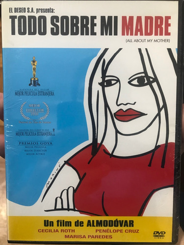 Dvd Todo Sobre Mi Madre / De Pedro Almodovar