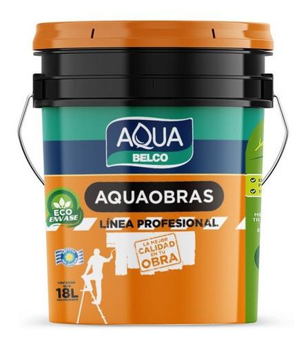 Pintura Latex Interior Antihongo Aqua Obras Belco 18l Blanco