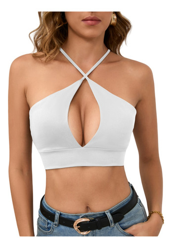Top De Verano Sexy Sin Espalda