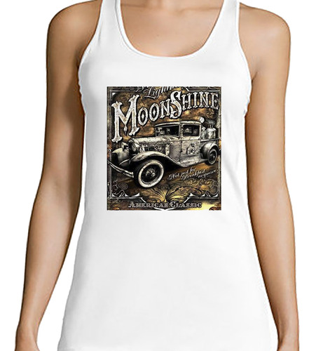 Musculosa Mujer Vehiculos Moonshine American Classic