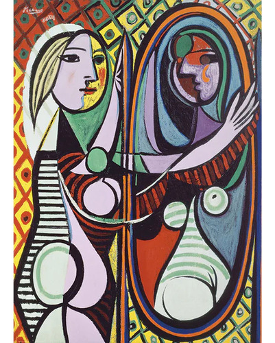 Rompecabezas Picasso Mujer Frente al Espejo 1000 Piezas Eurographics