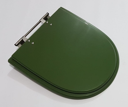 Assento Sanitário Poliéster Carrara Verde Musgo Louça Deca