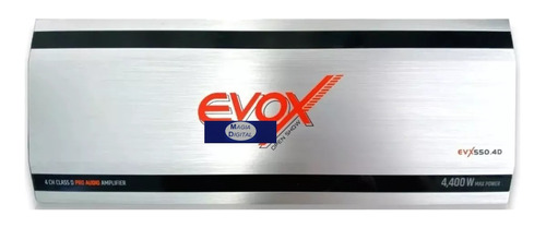 Amplificador Clase D 5ch Evox Evx550.4d 4400w Open Show