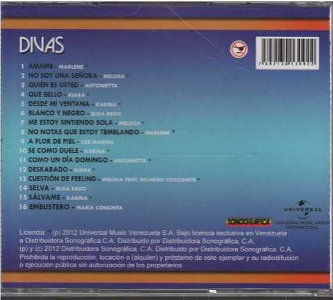 Cd - Divas / Serie Premium - Original Y Sellado