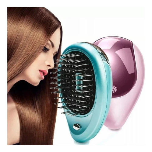 Cepillo Eléctrico De Masaje Iónico Anti-frizz