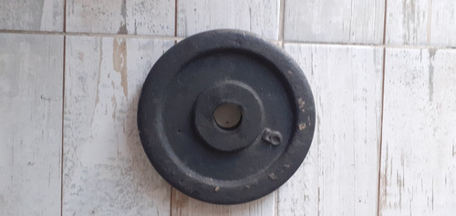 Disco Discos De Fundición 5 Kg Hierro Macizo Pesa Metal