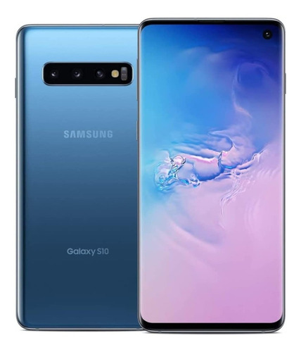 Celular Samsung Galaxy S10 128gb / 8 Gb Snapdragon 855 Desbloqueado Prism Blue (Reacondicionado)