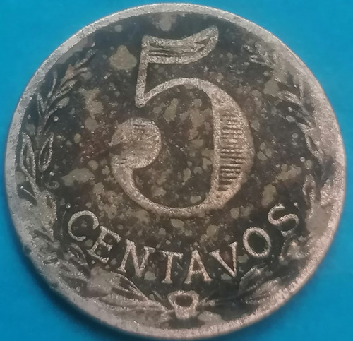 Colombia Lazareto 5 Centavos 1921
