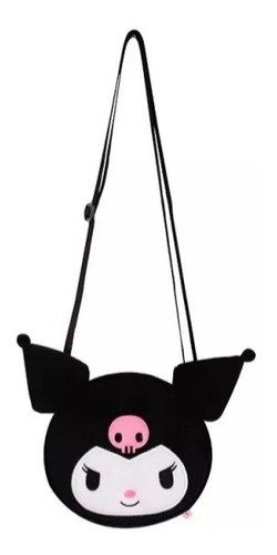 Bolso Cartera Kuromi Negro