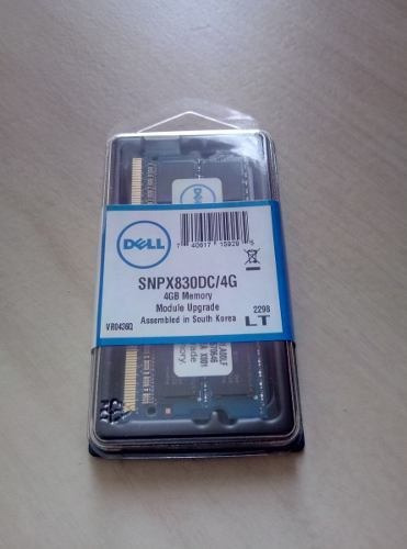 Memoria RAM 4GB 1 Dell SNPX830DC/4G