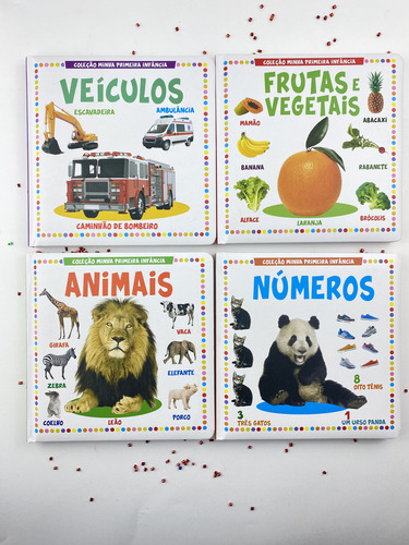 Coleção Minha Primeira Infância - Box com 4 Livrinhos